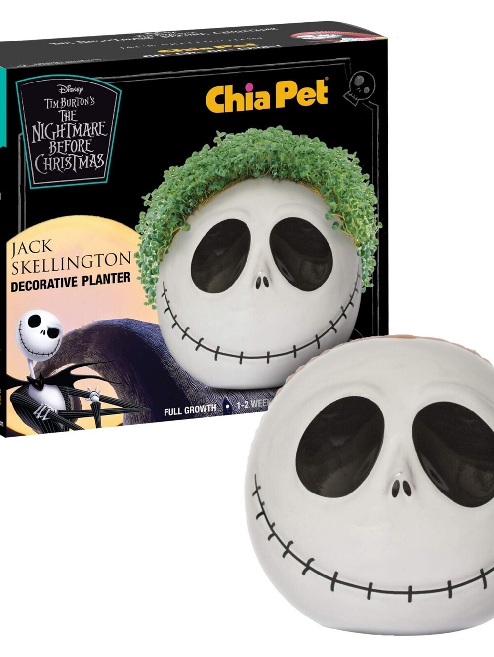 Chia Pet JACK SKELLINGTON The Nightmare Before Christmas TNBC